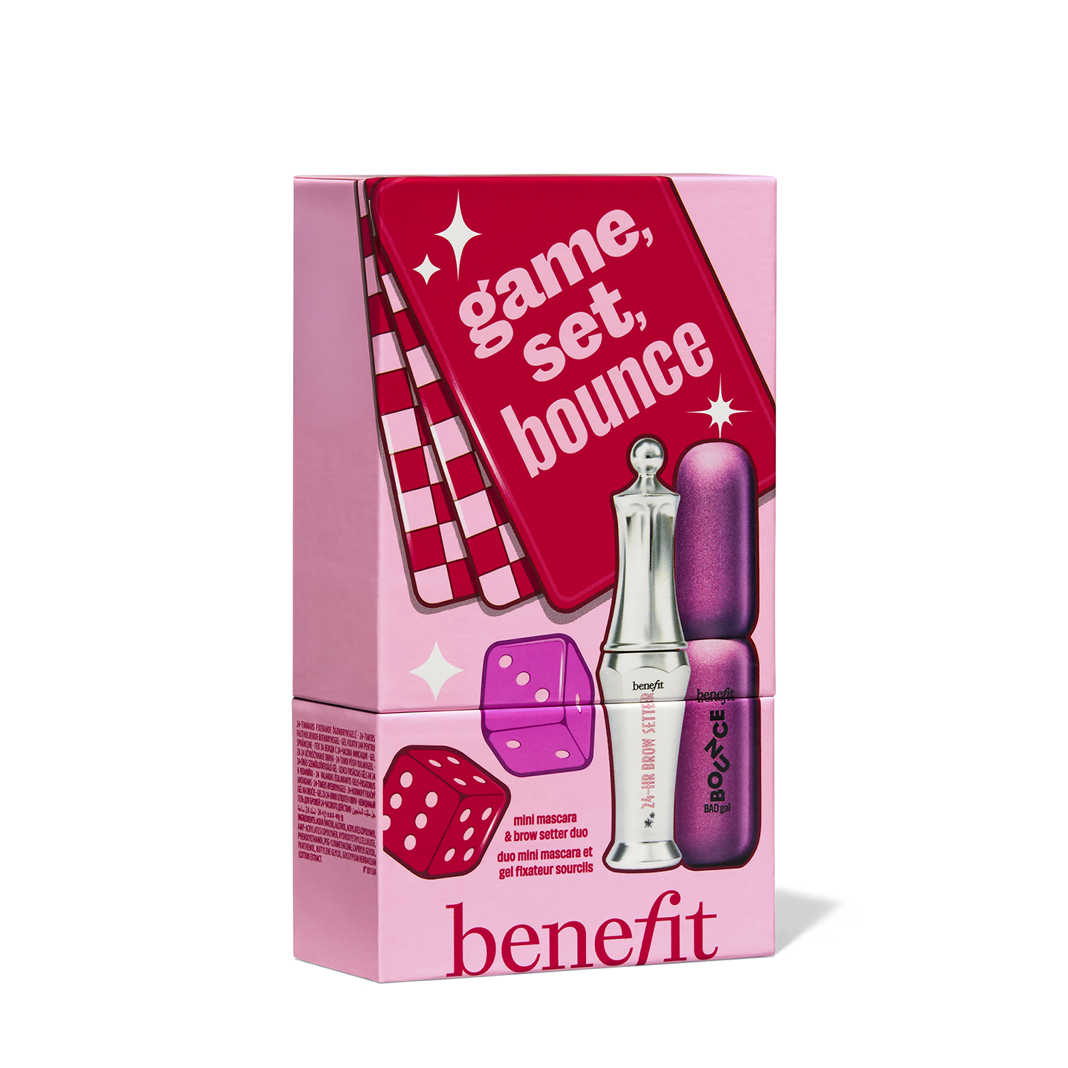 HOLIDAY SET GAME SET BOUNCE (SET PARA PESTAÑAS Y CEJAS)